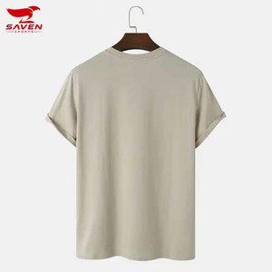 T-shirt décontracté de haute qualité pour homme, col rond, séchage rapide, manches courtes, été - Product Image 2