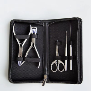 Juego de Instrumentos para Extensiones de Cabello de Acero Inoxidable de Grado Quirúrgico, 5 Piezas, Herramientas de Alta Calidad, Colores Personalizados, Accesorios para Salón de Belleza - Product Image 5