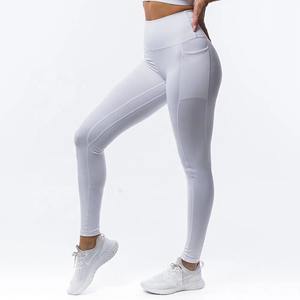 Women Workout Leggings OEM Custom Breathable Stretch Pants Moisture Wicking High Quality Training Tights - Product Image 5