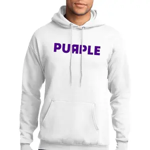 Sudadera con capucha de invierno para hombre y mujer con logotipo bordado personalizado Impresión digital 500g 100% Sudadera térmica de algodón - Product Image 2