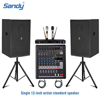Fabricant de haut-parleurs chinois Sandy Audio, équipement audio pleine gamme, enceintes karaoké 350 W, haut-parleur 12 pouces