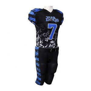 Ensembles d'uniformes de football américain de haute qualité, respirants, imprimés par sublimation, logo personnalisé, design durable, performance supérieure - Product Image 3