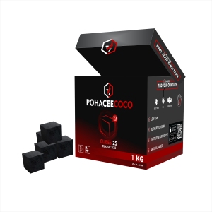 ถ่านบาริเกตถ่านบารากุ100% แบบพรีเมี่ยมทำจากเปลือกมะพร้าวบริสุทธิ์ถ่านสีขาวไร้ควัน - Product Image 5