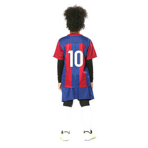 ชุดฟุตบอลสำหรับเด็กเครื่องแบบทีมฟุตบอลสีแห้งเร็วปรับแต่งสีได้ตามต้องการ - Product Image 2