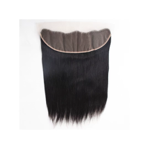 Achetez une perruque frontale HD en dentelle, cheveux brésiliens 100% vierges Remy, closure 13x4, Deep Wave, pièce capillaire premium - Product Image 1