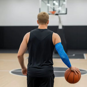 Mangas de Ciclismo de Compresión con Diseño Personalizado, Impresión Digital, Secado Rápido, Ecológicas, Transpirables, Tallas Grandes, 100% Poliéster para Hombre - Product Image 3