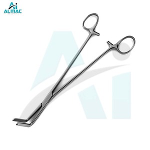 Forceps Wertheim Parametrium ALMAC en acier de haute qualité pour la chirurgie gynécologique avec une forte adhérence et une manipulation précise des tissus - Product Image 5