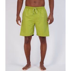 Plain Cotton Color Customize Shorts Designer Solid Color Beach Quick Dry Swimwear Men Swimming Casual comfort <b>Elastic</b> <b>Waistband</b> - Product Image 5