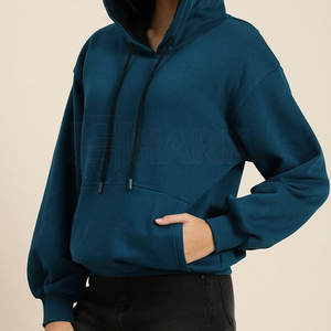 Chaqueta de invierno informal para mujer Sudadera con capucha de poliéster de algodón de manga larga con patrón estampado Capucha forrada de secado rápido a la venta para adultos - Product Image 6