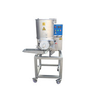 Machine à former des hamburgers, des steaks et des galettes de viande pour restaurant, en acier inoxydable de qualité alimentaire, haute efficacité