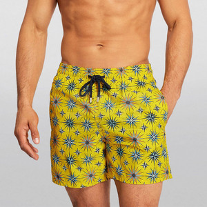 Shorts de plage décontractés pour hommes, dernière collection, 100% coton, haute qualité, séchage rapide, logo personnalisé, marque privée, vente en gros - Product Image 2