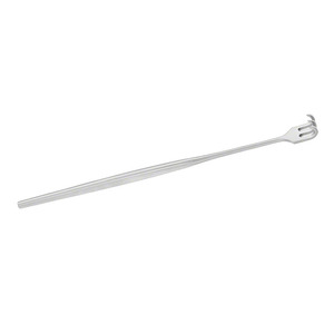 Écarteur chirurgical pour plaies et trachées, grande courbe, 165 mm (6,12 po), 3 branches, profondeur de coupe 7,5 mm, largeur 10 mm - Product Image 6