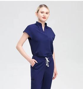 Ensemble d'uniformes d'hôpital anti-rides unisexe personnalisé en gros Tenue respirante tissée douce Jogger Uniforme médical - Product Image 5