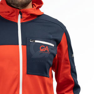 Sweat à capuche Softshell résistant à l'eau pour hommes Doublure thermique Vêtements de plein air pour hommes Veste Softshell d'extérieur avec capuche - Product Image 4