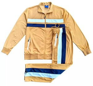 Ropa de entrenamiento y jogging transpirable de alta calidad para hombre, chándal con logotipo personalizado para hombre, conjuntos de chándal de gimnasio para hombre - Product Image 4