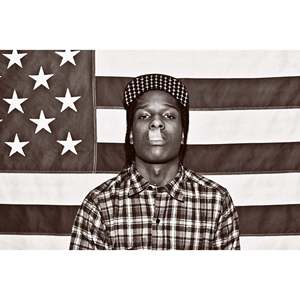 โปสเตอร์หน้ากากผ้า ASAP Rocky - Product Image 1