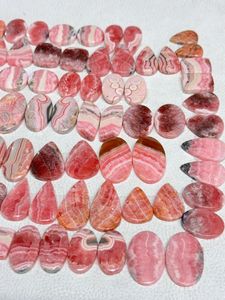พลอยสีชมพูคู่พลอย cabochrosite หลวมอัญมณีหลวมอัญมณี cabochrosite ทำเครื่องประดับ - Product Image 5