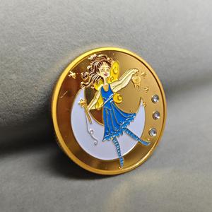 Pièce de monnaie personnalisée de la Fée des Dents, en métal avec relief 3D, pièce de défi sur mesure, souvenir de l'enfance pour enfants - Product Image 3