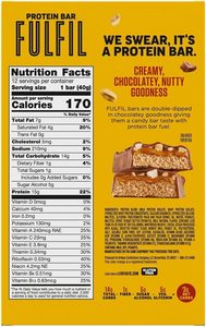 FULFIL Protein Snack <b>Bars</b>, Best Sellers Variety Pack, 12 Count - Product Image 5