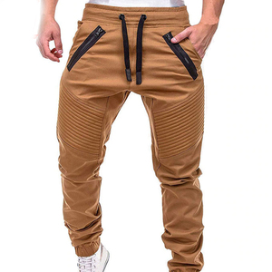 Meilleurs pantalons longs droits pour hommes en coton 100% de haute qualité, pantalons de travail respirants sur mesure de haute qualité à vendre - Product Image 2