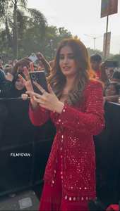 Conjunto de chifón Vintage de diseñador con patrón sólido, ropa de fiesta India paquistaní, traje de boda, vestido de Bollywood Natural - Product Image 3