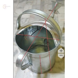 Arrosoir élégant en argent pour le soin des plantes d'intérieur et d'extérieur Arrosoir élégant en métal Nouvel outil de jardin avec longue poignée à bec verseur - Product Image 3