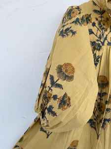 Vente en gros de robes en tissu uni à manches longues respirantes en coton biologique 100% - Product Image 4