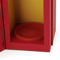 Boîte cadeau pour bouteille de vin, emballage de luxe, boîte rigide en papier avec fermeture magnétique, insert en mousse, gaufrage, feuille d'or mate
