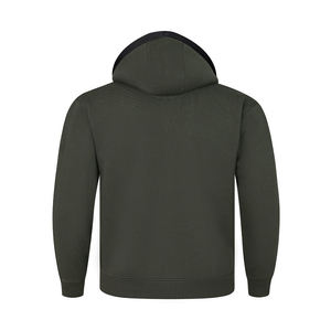 Vente en gros de sweats à capuche à fermeture éclair légers pour hommes fabriqués sur mesure avec impression numérique de style hiver brodé respirant à séchage rapide - Product Image 4