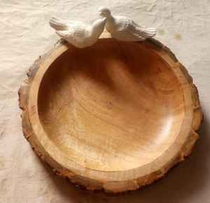 Mango Wood <b>Tray</b>, Multipurpose Handmade & Handcrafted Serving <b>Tray</b>, Rectangular Wooden Nested Platter for <b>Kitchen</b> Use - Product Image 4