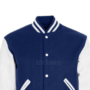 Chaqueta Letterman Moderna con Cuello Alto y Logotipo Frontal, Diseño Moderno para Hombre, Ropa Casual de Invierno, Transpirable y Ecológica - Product Image 2