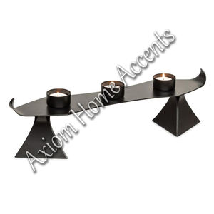 Handcrafted Elegant Sleek Designed <b>Candle</b> Tea Light <b>Holder</b> Handmade Decorative <b>Pillar</b> <b>Holder</b> Table Decor by Axiom Home Accents - Product Image 1