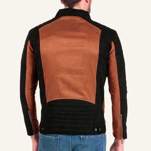 Customizable Logo Design <b>Men's</b> <b>Suede</b> Leather <b>Jacket</b> Soft Touch Stand Collar Winter Warm Comfortable With OEM/ODM Service - Product Image 5