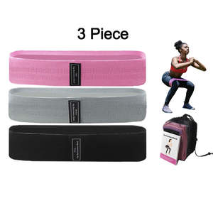 Ensemble de bandes de résistance pour les fesses, en latex, personnalisables, portables, pour les squats et les cercles de hanche |   Sacs de transport avec logo personnalisé - Product Image 4