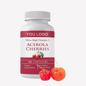 उच्च गुणवत्ता वाले एकरोला कार्बनिक फ्रीज सूखे प्राकृतिक 17% 25% बेरी निकालने के लिए विटामिन सी एसेरोला चेरी कैप्सूल - Product Image 3