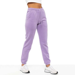 Wholesale Summer Sweatpants 100% Cotton Baggy Style Jogger Pants with Custom Logo Green Sportswear <b>Trousers</b> <b>Women</b> Winter Workout - Product Image 2