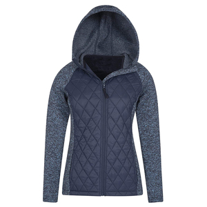 Chaqueta acolchada para mujer, chaqueta acolchada informal para mujer, abrigo con cremallera completa, con capucha de invierno, cálida y acogedora, Ideal para vacaciones nevadas - Product Image 3