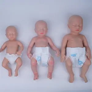 Babeside Aurora Tamaño opcional 12 "16" 18 pulgadas cuerpo completo silicona suave precio barato silicona completa bebés reborn