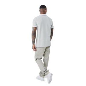 2026 Custom 100% Cotton Solid Canvas Wholesale Collar Design Hot Selling Breathable High Quality Fashion Comfortable New Men's - Product Image 6