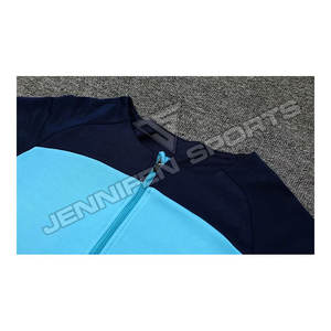 Football Training Suit Men Sportswear Club Team <b>Hoodie</b>+Trouser Set 100% Polyester Fabric <b>Sublimation</b> Printed High Quality - Product Image 4