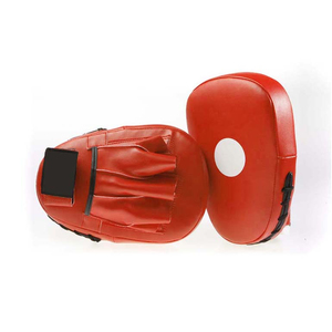 Mitaines d'entraînement et coussinets de frappe en cuir PU avec poignée facile à saisir, réglables pour l'entraînement de boxe, adaptés aux débutants et aux professionnels - Product Image 6