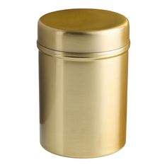 Durable Long Lasting Brass Canister <b>Storage</b> Box with Vintage Inspired Look Ideal for <b>Kitchen</b> <b>Storage</b> and Decorative Accents - Product Image 2