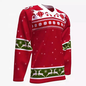 Nouvelle arrivée 2025 OEM maillots de hockey personnalisés usine du Pakistan Style personnalisé fabriqué au Pakistan vêtements de sport vêtements de hockey sur glace - Product Image 2