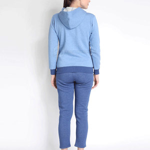 OEM High Quality Women's <b>Spring</b> Hooded Tracksuits Latest Design Solid Print 100% Cotton Best <b>Sale</b> Casual Wear XS-XL Sizes Long - Product Image 4