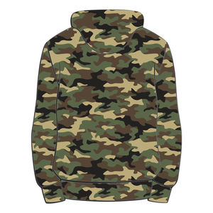 Sudadera con Capucha Bordada Omega Chenille, Mezcla de Algodón Premium con Camuflaje, Ropa de Fraternidad Griega, Ropa Universitaria Divine Nine HBCU - Product Image 3