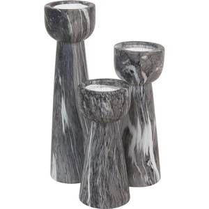 Fabricant de confiance, porte-bougie en marbre léger pour la décoration d'événements, adapté aux mariages, aux fêtes et aux célébrations - Product Image 4