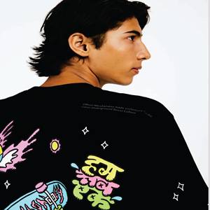 Camisetas de hip-hop para hombre de alta calidad hechas en fábrica-Nuevas llegadas Estampado de algodón de manga corta de ajuste suelto - Product Image 6