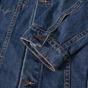 2025 personnalisé 100% coton Denim veste pour hommes décontracté couleur unie poche veste pour hommes Style printemps hommes vêtements - Product Image 6