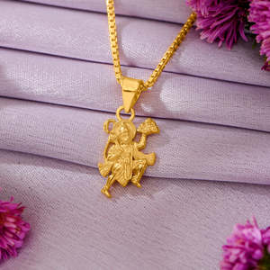 จี้พระเครื่องชุบทองบาจารังบาลีสำหรับทุกเพศ - Product Image 1