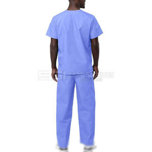 ชุดยูนิฟอร์มแพทย์ พยาบาล สำหรับโรงพยาบาลสัตว์ แบบมีโลโก้สั่งทำได้ สำหรับทั้งชายและหญิง ขายส่ง - Product Image 5
